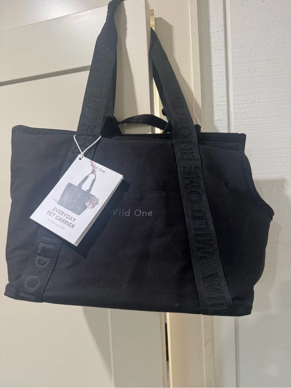 Wild One Everyday Pet Carrier - Black